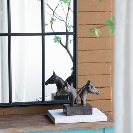 Sculptural Horse Bookends (S/2)
