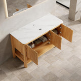 Freestanding Bathroom Cabinet, Carrara - OROA