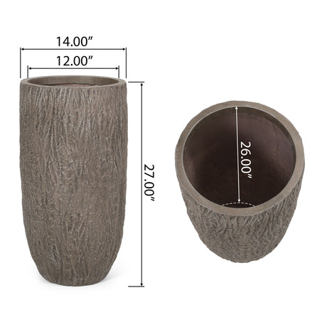 Outdoor Planter  - Natural Wood