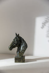 Equine Sculpture On Base