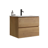 24" Wall Mount Bathroom Vanity - OROA