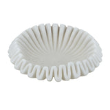 Wavy Sand bowl - White Finish