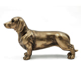 Copper Dachshund Figurine