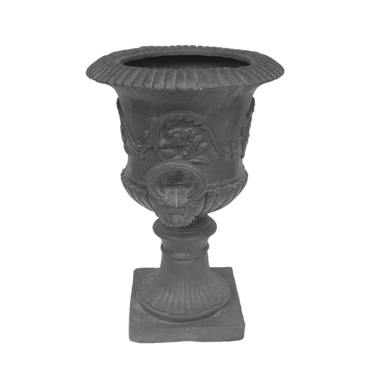 MGO Garden Urn Planter Black