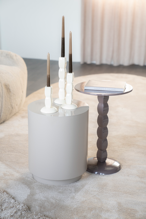 Metal Pedestal Side Table | By-Boo Prinz | OROA.com