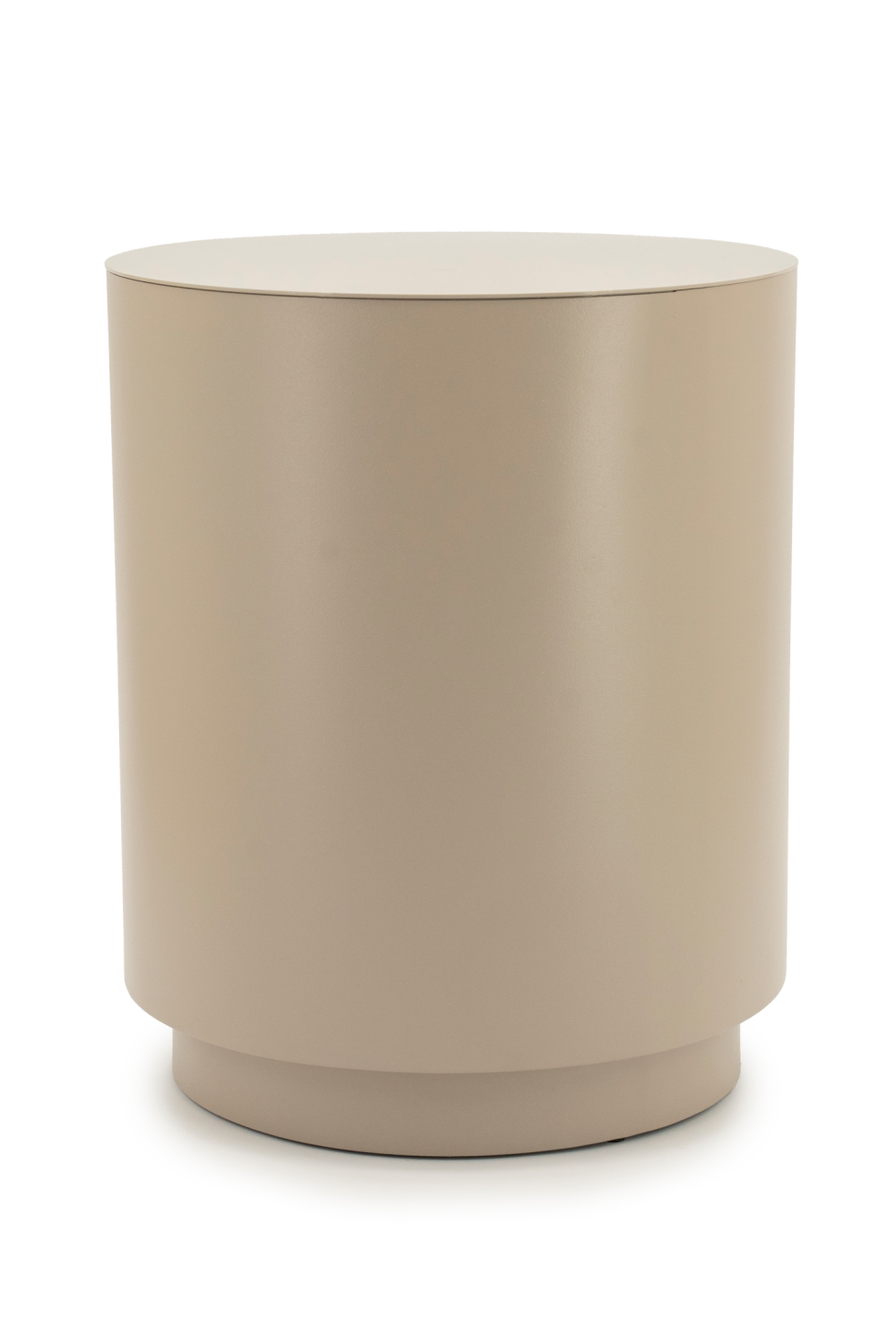 Cylindrical Iron Side Table | By-Boo Mesita | OROA.com