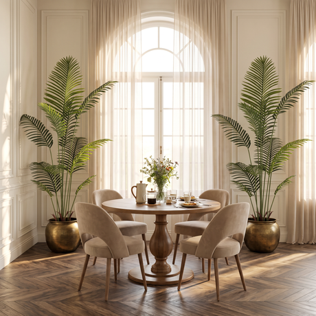 6FT Artificial Palm Trees, (S/2) | Catchy (open box)