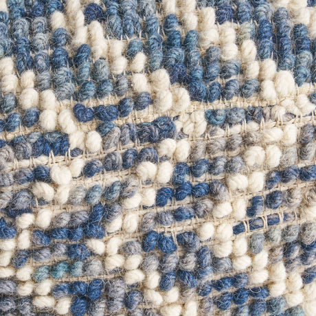 Alina Wool and Cotton Pouf - Natural