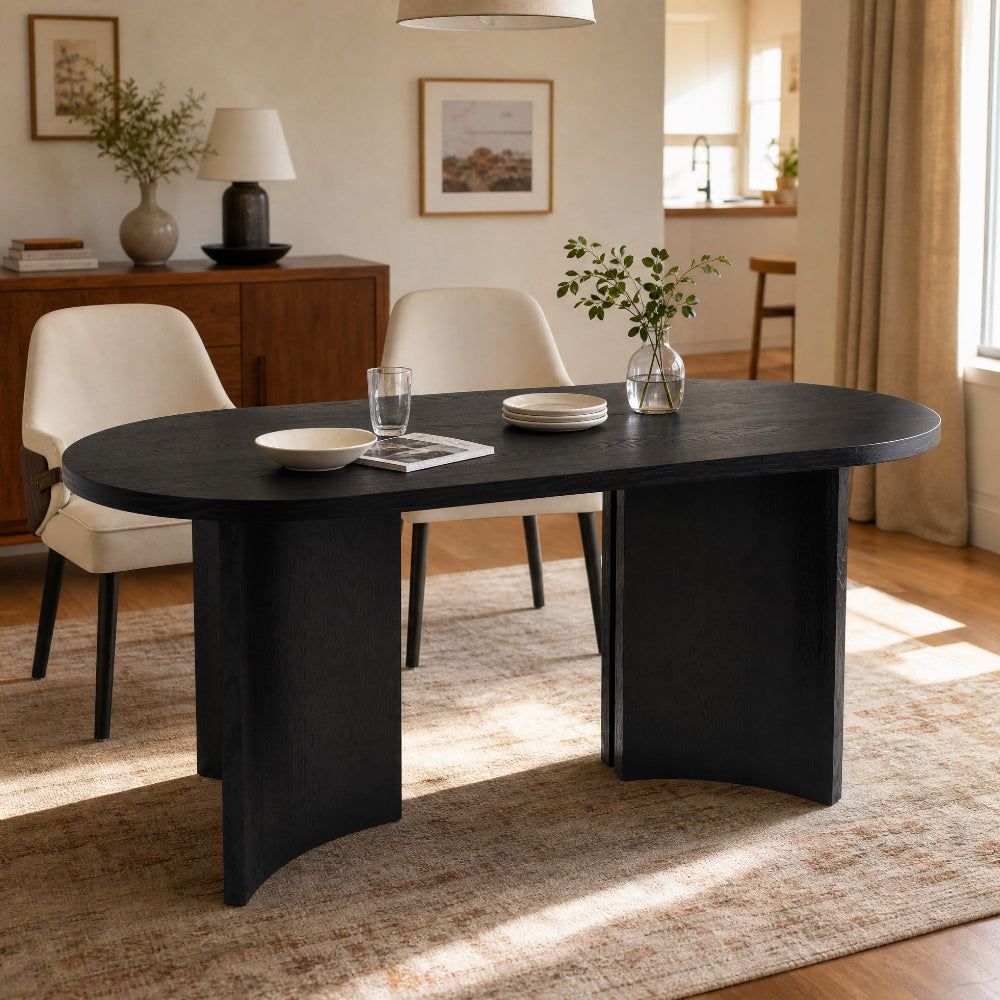 black oval dining table - oroa.com