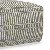 Safford - Square Outdoor/Indoor Pouf - OROA