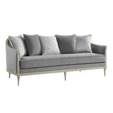 grey sofa
