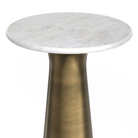 Nicolette - Antique Brass Side table | OROA