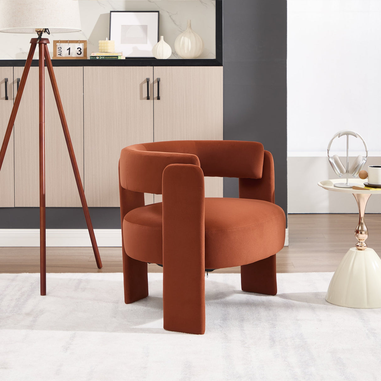 Accent Chair for Living Room, Velvet Touch