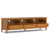 Handcrafted Low TV Media Stand - OROA