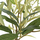 12" Rosemary & 16" Olive Faux Topiary (S/2) - OROA