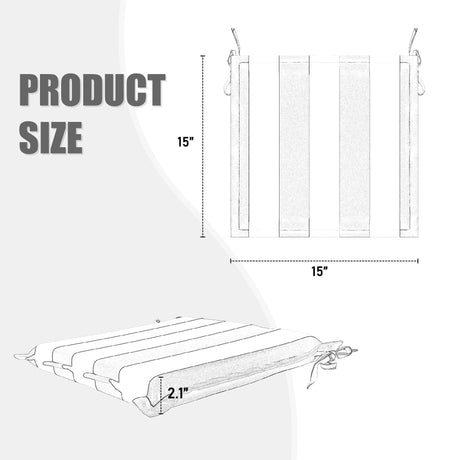 Outdoor Pillow - Seat Replacement (S/4)