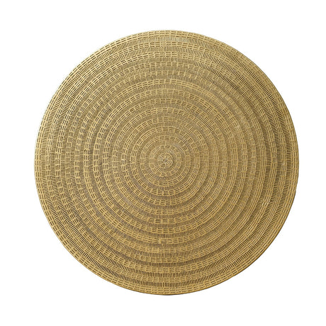 Draped Antique Gold Coffee Table | Catchy