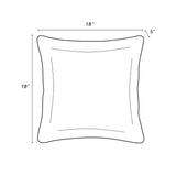 Outdoor Throw Pillows, Waterproof & Fade-Resistant Patio Cushions (S/2)