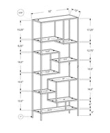 Contemporary Metal Bookshelf | OROA