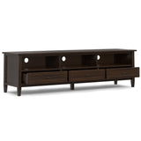Handcrafted Low TV Media Stand - OROA
