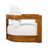 Premium Acacia Wood Outdoor Club Chair Capri