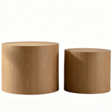 Natural Wood Look Nesting Coffee Tables | Catchy