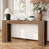 Farmhouse Walnut Console Table - OROA