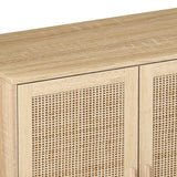 Elegant Rattan Storage Cabinet - OROA