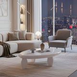 Cobblestone Coffee Table - White balance