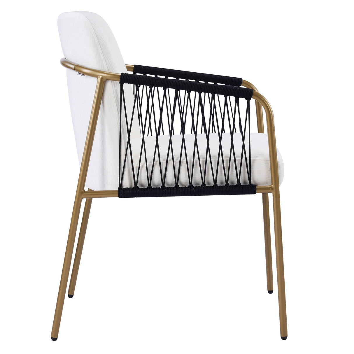 Modern Glam Upholstered Dining Chairs (S/2) - OROA