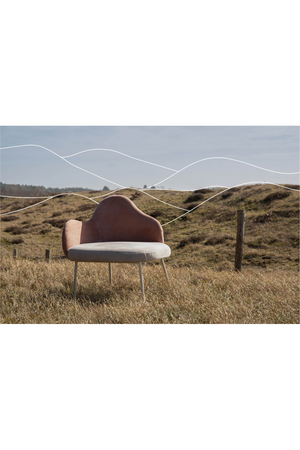 Pink Modern Lounge Chair | Zuiver Friuli | OROA.com