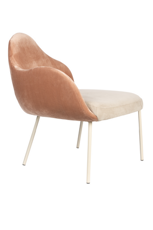 Pink Modern Lounge Chair | Zuiver Friuli | OROA.com