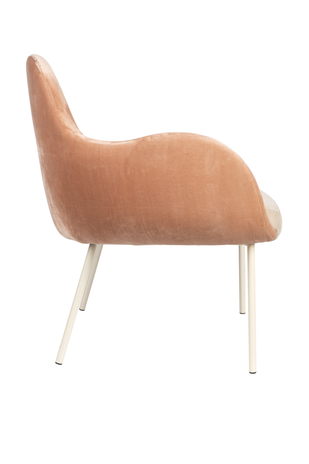Pink Modern Lounge Chair | Zuiver Friuli | OROA.com