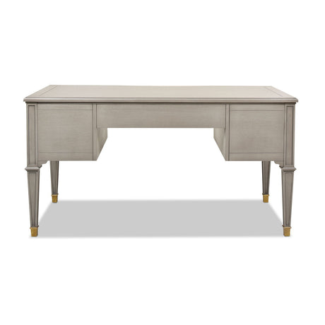 5 Drawer Executive Desk - Dove Gray