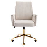 White Ergonomic Mid-Back Office Chair | OROA