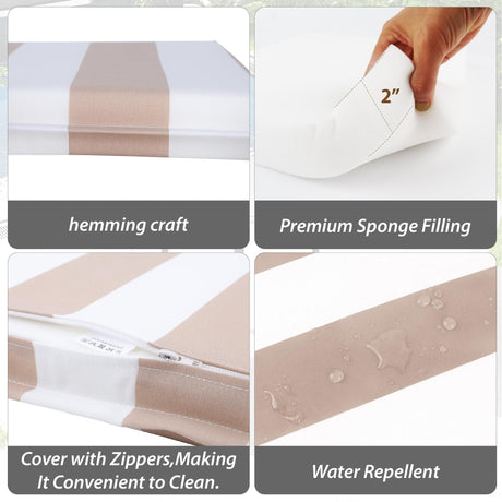 Outdoor Pillow - Seat Replacement (S/4)