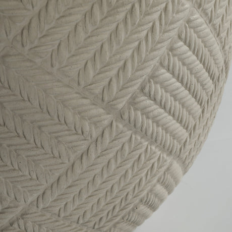 Round Concrete Planter (S/2)