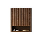 Wall-Mounted Striped Bathroom Cabinet - OROA