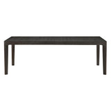 Black Oak Veneer Extendable Dining Table | OROA