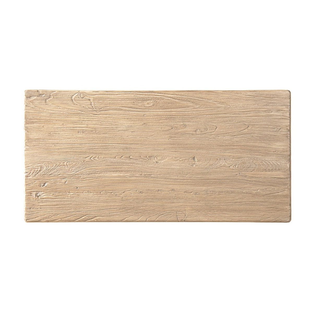 Hawthorne Reclaimed Elm Rectangular Trestle Coffee Table, Heritage Light Natural Brown - OROA Online Furniture