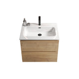 24" Wall Mount Bathroom Vanity - OROA