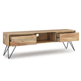 Hunter - Handcrafted TV Media Stand - Mango Wood