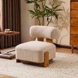 Modern Boucle Lounge Chair | Maison Naturelle