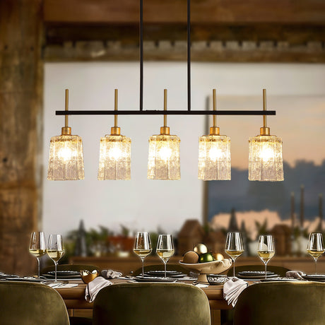 Modern Farmhouse 5-Light Dining Room Chandelier