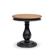 Reclaimed Pine Pedestal Side Table - Catchy