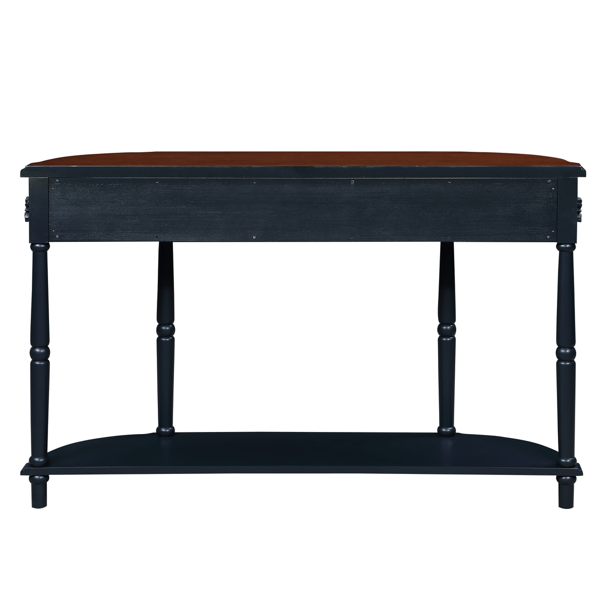 Modern European furniture - Retro Curved Wood Console Table - www.oroa.com