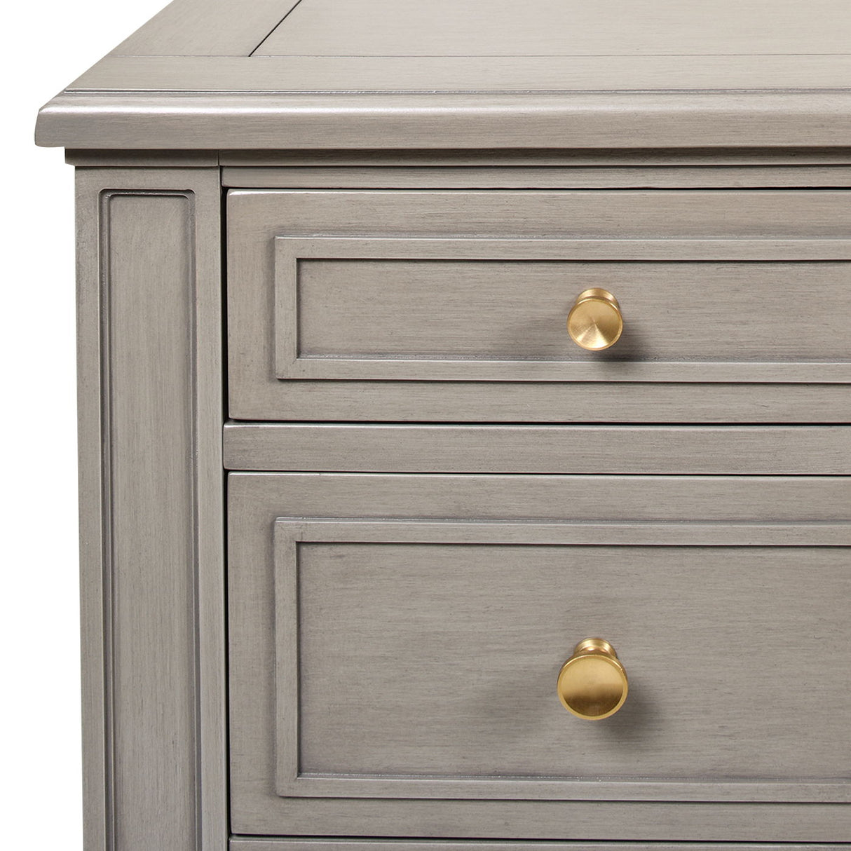 5 Drawer Executive Desk - Dove Gray