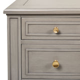 5 Drawer Executive Desk - Dove Gray