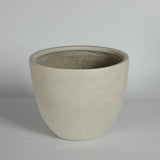 Round Concrete Planter (S/2), Large Outdoor Indoor/Outdoor