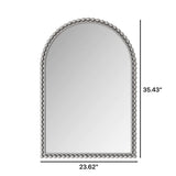 Vintage Iron Arch Wall Mirror - OROA
